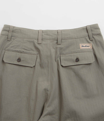 Butter Goods Pleated Trousers - Moss