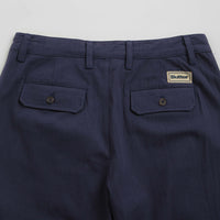 Butter Goods Pleated Trousers - Navy thumbnail