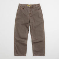 Butter Goods Pooch Relaxed Jeans - Washed Brown thumbnail