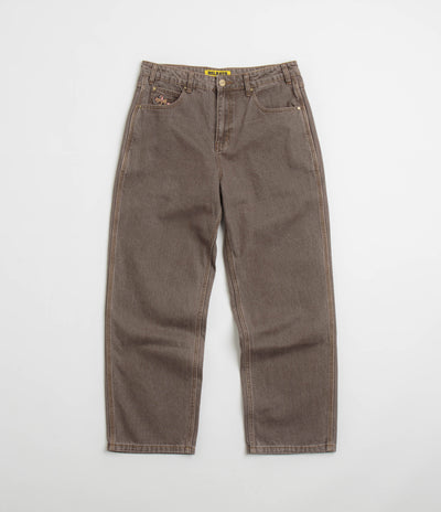 Butter Goods Pooch Relaxed Jeans - Washed Brown