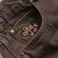 Butter Goods Pooch Relaxed Jeans - Washed Brown thumbnail