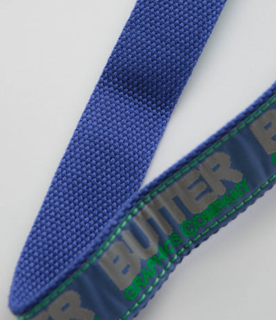 Butter Goods Program Woven Belt - Blue