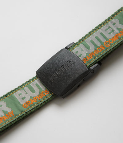 Butter Goods Program Woven Belt - Green