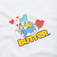 Butter Goods Puppy Love Logo T-Shirt - White thumbnail