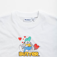 Butter Goods Puppy Love Logo T-Shirt - White thumbnail