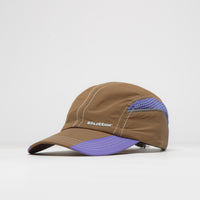 Butter Goods Race 4 Panel Cap - Brown thumbnail