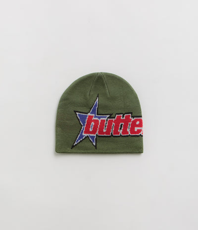 Butter Goods Racer Skully Beanie - Fatigue