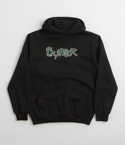 Butter Goods Radio Applique Hoodie - Black