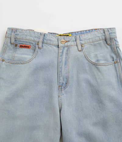 Butter Goods Relaxed Jeans - Light Blue / Blue