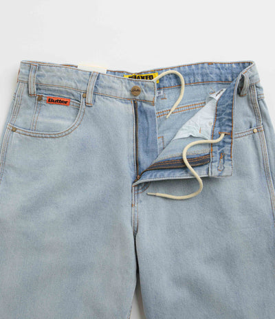 Butter Goods Relaxed Jeans - Light Blue / Blue