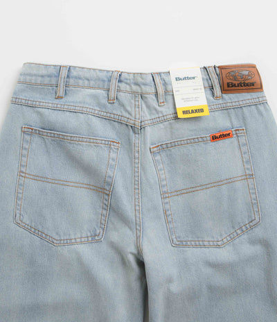 Butter Goods Relaxed Jeans - Light Blue / Blue