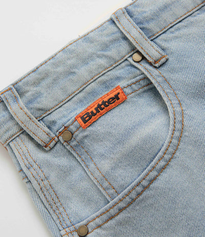 Butter Goods Relaxed Jeans - Light Blue / Blue