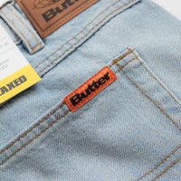 Butter Goods Relaxed Jeans - Light Blue / Orange thumbnail