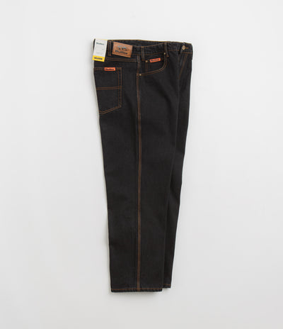 Butter Goods Relaxed Jeans - Washed Black / Black