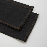 Butter Goods Relaxed Jeans - Washed Black / Black thumbnail