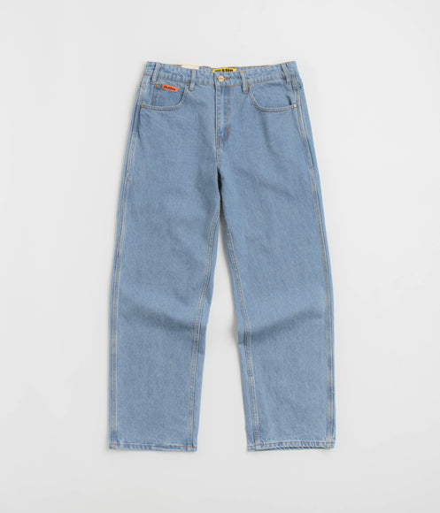 Butter Goods Relaxed Jeans - Washed Indigo / Indigo