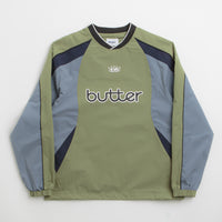 Butter Goods Ridge Sport Crewneck Sweatshirt - Sage thumbnail