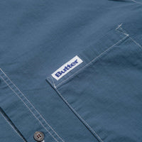 Butter Goods Ripstop Button Up Shirt - Work Blue thumbnail