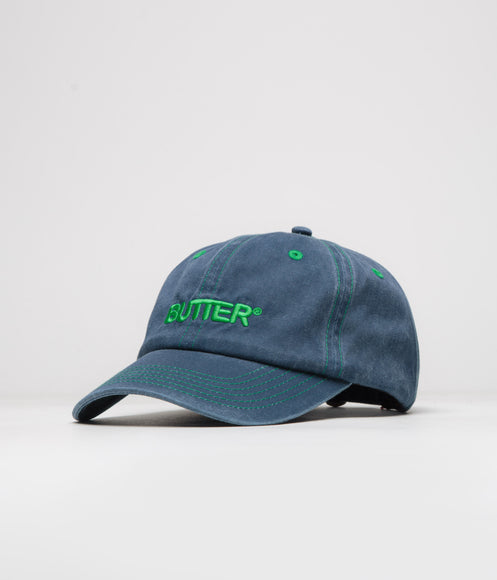 Butter Goods Rounded Logo Cap - Navy