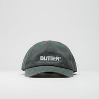 Butter Goods Rounded Logo Cap - Washed Black thumbnail