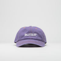 Butter Goods Rounded Logo Cap - Washed Grape thumbnail