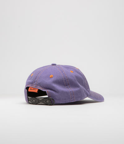 Butter Goods Rounded Logo Cap - Washed Grape