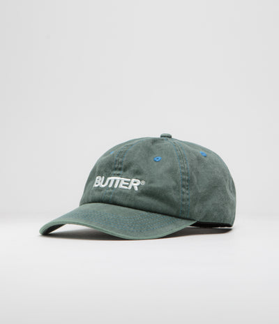 Butter Goods Rounded Logo Cap - Washed Jade