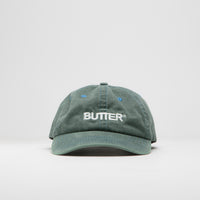 Butter Goods Rounded Logo Cap - Washed Jade thumbnail