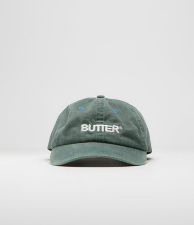 Butter Goods Rounded Logo Cap - Washed Jade