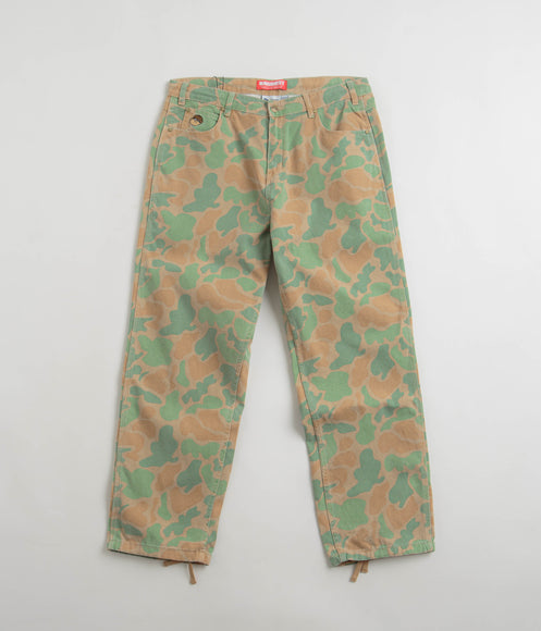 Butter Goods Santosuosso Camo Pants - Washed Camo | Flatspot