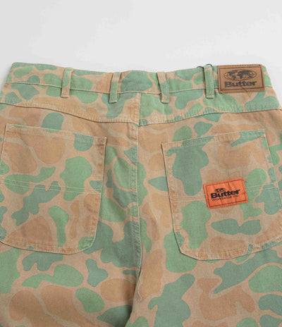 Butter Goods Santosuosso Camo Pants - Washed Camo