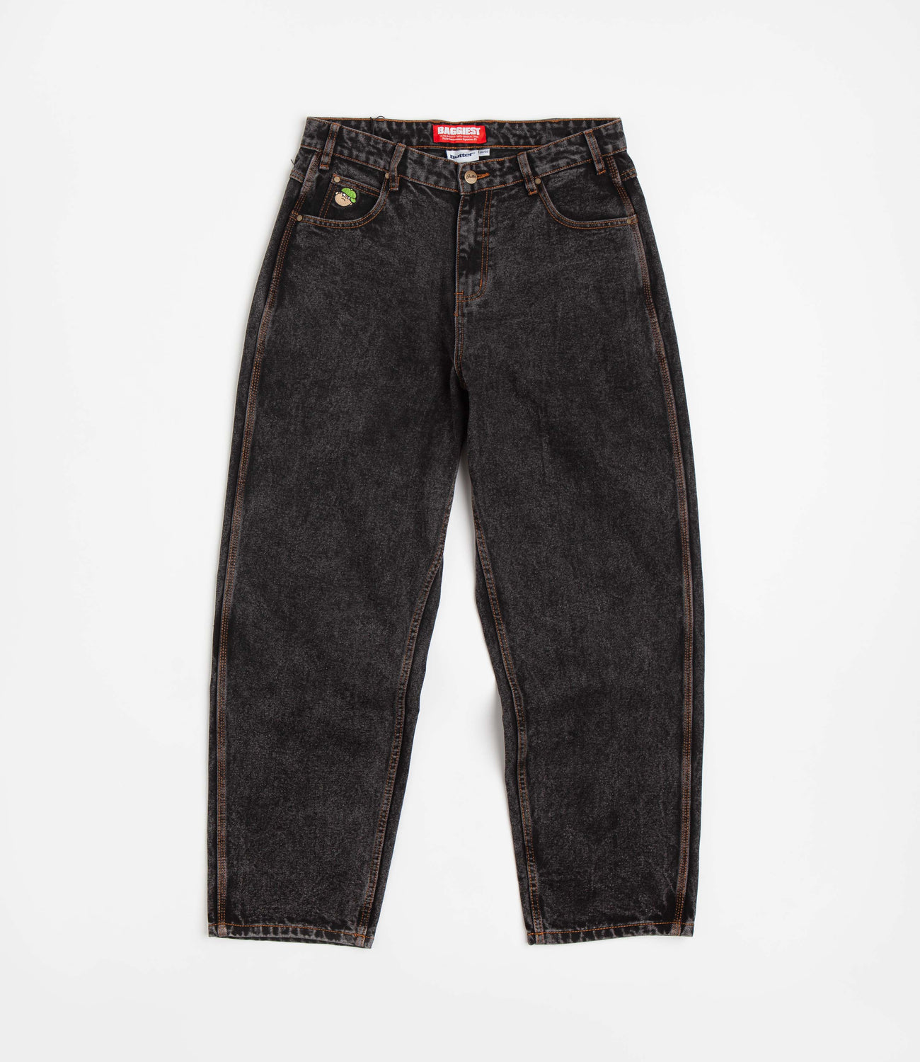 Butter Goods Santosuosso Denim Pants - Gun Metal | Flatspot