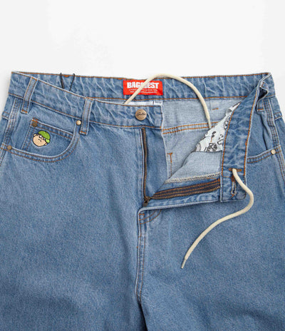 Butter Goods Santosuosso Denim Pants - Washed Blue