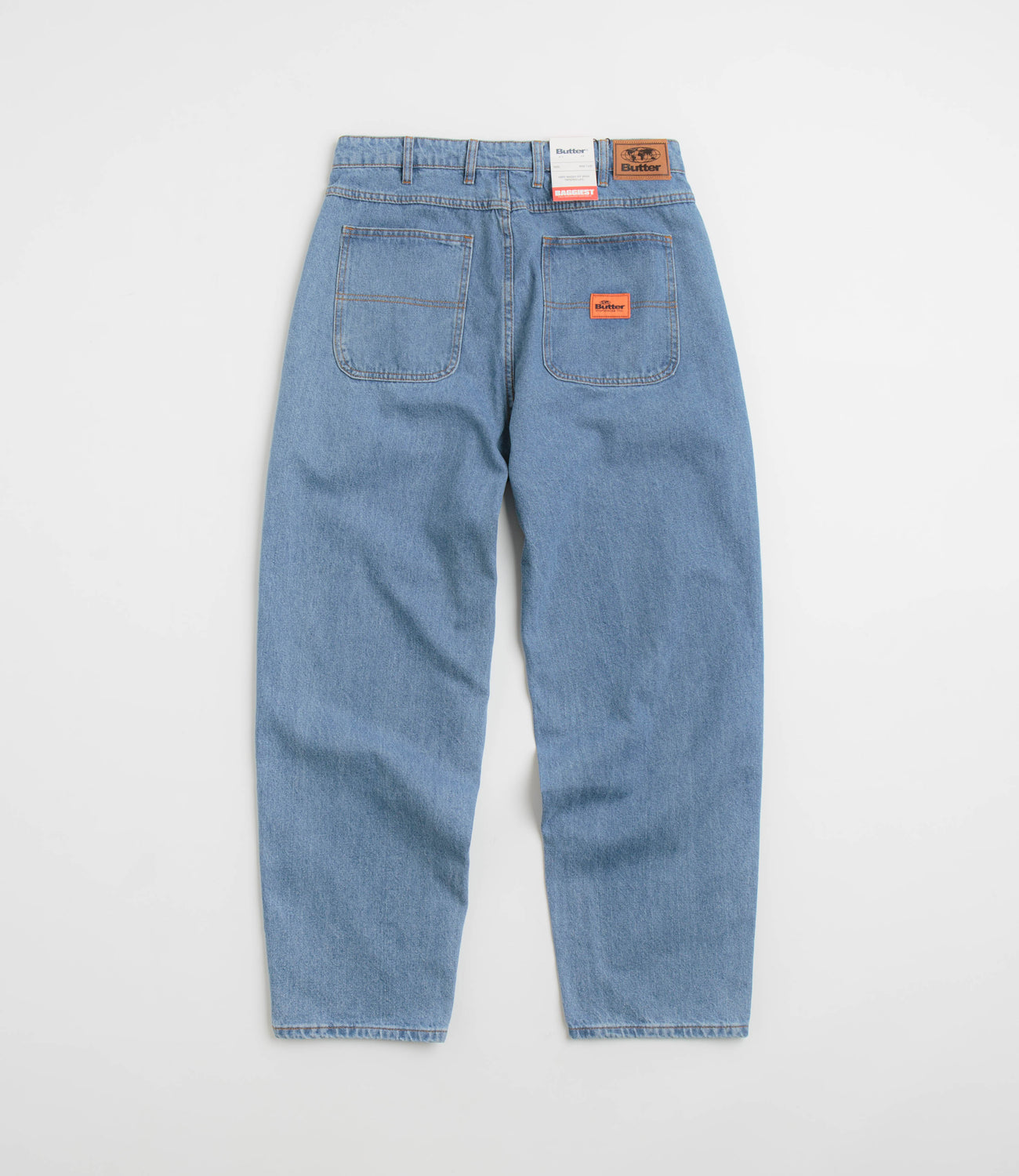 Butter Goods Santosuosso Denim Pants - Washed Indigo | Flatspot