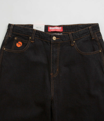 Butter Goods Santosuosso Jeans - Washed Black / Orange