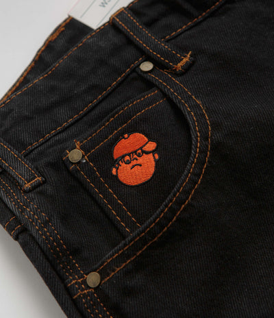 Butter Goods Santosuosso Jeans - Washed Black / Orange