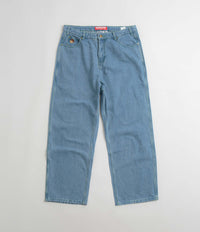 Butter Goods Santosuosso Jeans - Washed Indigo / Brown