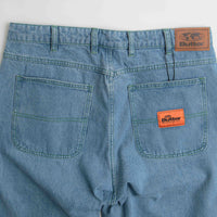 Butter Goods Santosuosso Jeans - Washed Indigo / Brown thumbnail