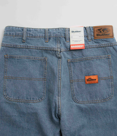 Butter Goods Santosuosso Jeans - Washed Indigo / Indigo