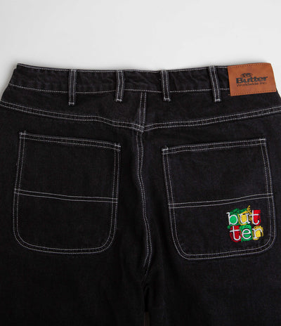 Butter Goods Scribble Jeans - Flat Black