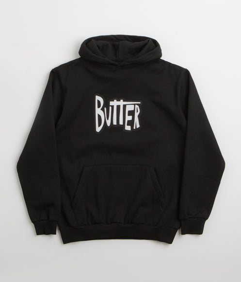 Butter Goods Sketch Applique Hoodie - Black