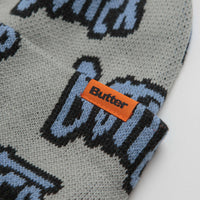 Butter Goods Sketch Cuff Beanie - Pewter thumbnail