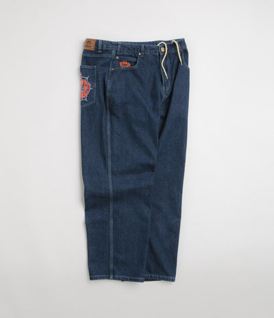 Butter Goods Spider Jeans - Dark Indigo