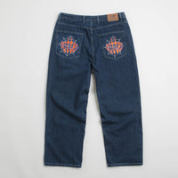 Butter Goods Spider Jeans - Dark Indigo thumbnail