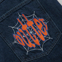 Butter Goods Spider Jeans - Dark Indigo thumbnail