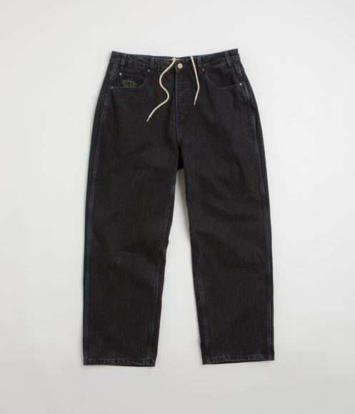 Butter Goods Spider Jeans - Washed Black