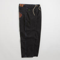 Butter Goods Spider Jeans - Washed Black thumbnail