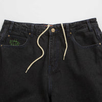 Butter Goods Spider Jeans - Washed Black thumbnail