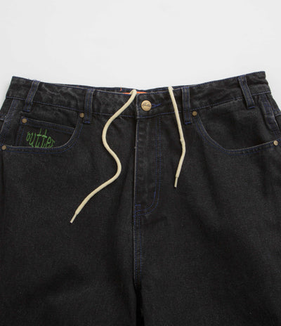 Butter Goods Spider Jeans - Washed Black