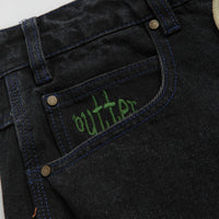 Butter Goods Spider Jeans - Washed Black thumbnail